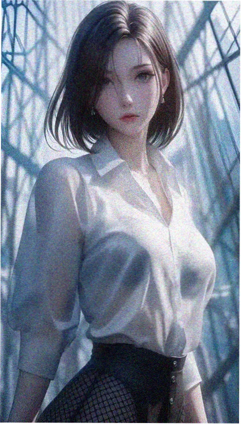 星空下的魔法少女动漫图片女生